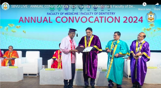 PhD convocation